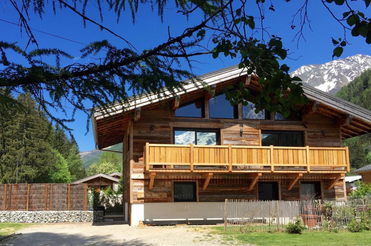 Chalet Le Petit Nicolas, Jacuzzi, Vue Mont Blanc Chamonix ภายนอก รูปภาพ