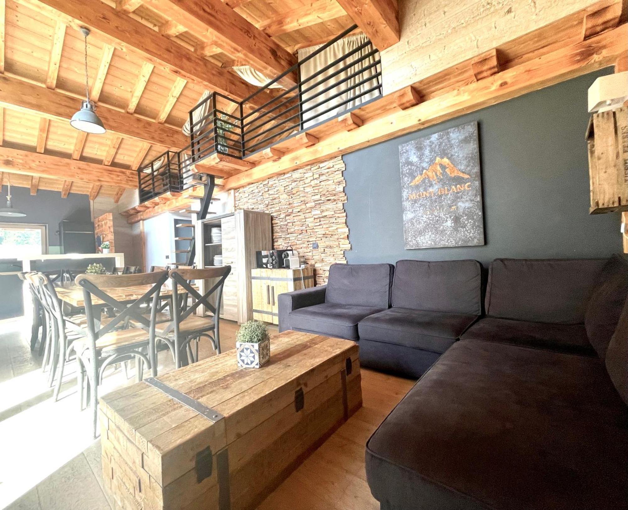 Chalet Le Petit Nicolas, Jacuzzi, Vue Mont Blanc Chamonix ภายนอก รูปภาพ